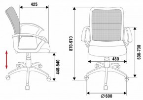 Кресло Бюрократ CH-590/BLACK в Ишиме - ishim.ok-mebel.com | фото 5