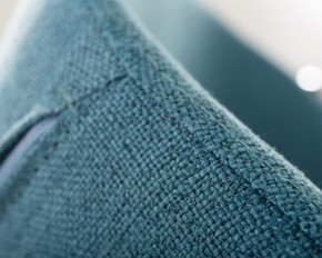 Кресло дизайнерское DOBRIN SWAN, синяя ткань IF6, золотое основание в Ишиме - ishim.ok-mebel.com | фото 8