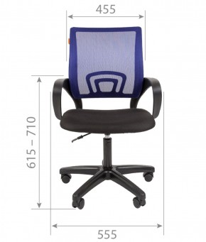 Кресло для оператора CHAIRMAN 696  LT (ткань стандарт 15-21/сетка TW-01) в Ишиме - ishim.ok-mebel.com | фото 4
