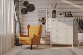 Кресло для отдыха Вало жёто-оранжевый, ткань рогожка в Ишиме - ishim.ok-mebel.com | фото 3