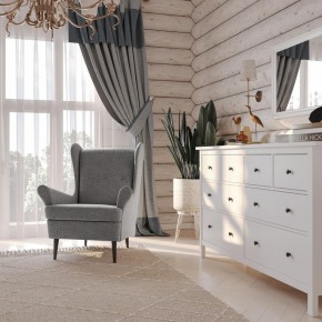 Кресло для отдыха Вало серый, ткань рогожка в Ишиме - ishim.ok-mebel.com | фото 2