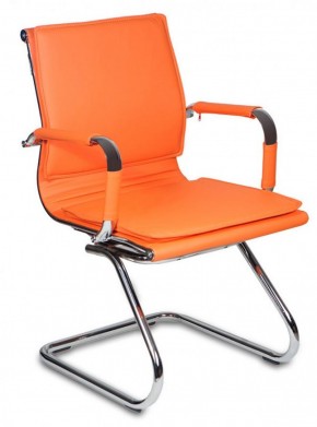 Кресло для посетителя Бюрократ CH-993-Low-V/orange оранжевый в Ишиме - ishim.ok-mebel.com | фото