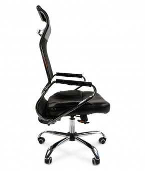 Кресло для руководителя CHAIRMAN 700 (Сетка) Черное в Ишиме - ishim.ok-mebel.com | фото 3