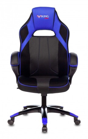 Кресло игровое Бюрократ VIKING 2 AERO BLUE черный/синий в Ишиме - ishim.ok-mebel.com | фото 2