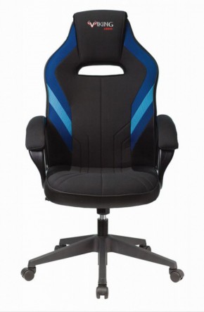 Кресло игровое Бюрократ VIKING 3 AERO BLUE черный/синий в Ишиме - ishim.ok-mebel.com | фото 2