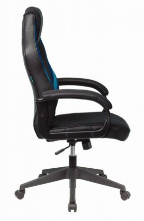 Кресло игровое Бюрократ VIKING 3 AERO BLUE черный/синий в Ишиме - ishim.ok-mebel.com | фото 3