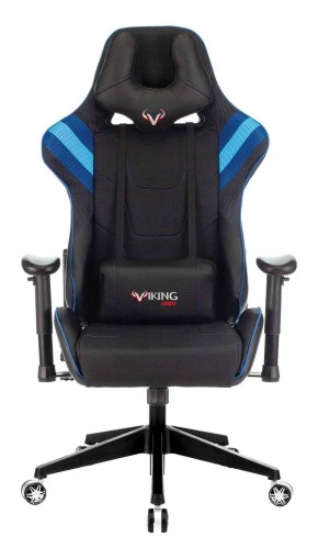 Кресло игровое Бюрократ VIKING 4 AERO BLUE черный/синий в Ишиме - ishim.ok-mebel.com | фото 3