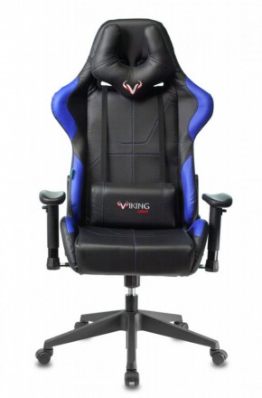 Кресло игровое Бюрократ VIKING 5 AERO BLUE черный/синий в Ишиме - ishim.ok-mebel.com | фото 3