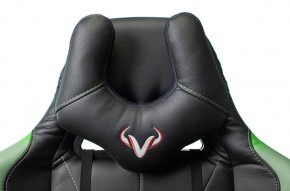 Кресло игровое Бюрократ VIKING 5 AERO LGREEN черный/салатовый в Ишиме - ishim.ok-mebel.com | фото 6