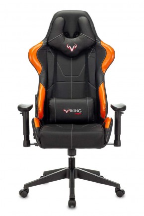 Кресло игровое Бюрократ VIKING 5 AERO ORANGE черный/оранжевый в Ишиме - ishim.ok-mebel.com | фото 3