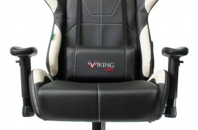 Кресло игровое Бюрократ VIKING 5 AERO WHITE черный/белый в Ишиме - ishim.ok-mebel.com | фото 7