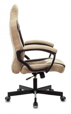 Кресло игровое Бюрократ VIKING 6 KNIGHT BR FABRIC коричневый/бежевый в Ишиме - ishim.ok-mebel.com | фото 3