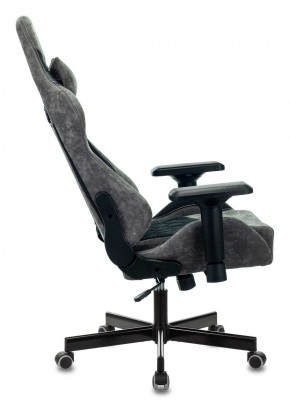 Кресло игровое Бюрократ VIKING 7 KNIGHT B FABRIC черный в Ишиме - ishim.ok-mebel.com | фото 2