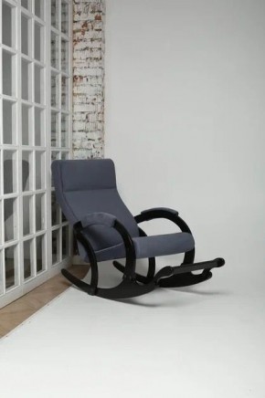 Кресло-качалка МАРСЕЛЬ 33-Т-AN (темно-синий) в Ишиме - ishim.ok-mebel.com | фото 3