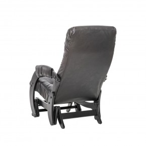 Кресло-качалка Модель 68 (Leset Футура) Венге, к/з Dundi 108 в Ишиме - ishim.ok-mebel.com | фото 4