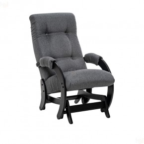 Кресло-качалка Модель 68 (Leset Футура) Венге, ткань Malmo 95 в Ишиме - ishim.ok-mebel.com | фото 1