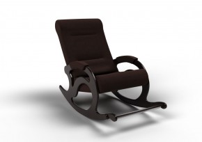 Кресло-качалка Тироль 12-Т-ГР (ткань/венге) ГРАФИТ в Ишиме - ishim.ok-mebel.com | фото