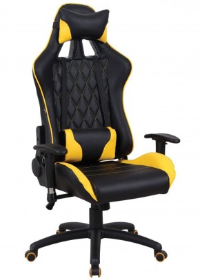 Кресло компьютерное BRABIX "GT Master GM-110" (черное/желтое) 531927 в Ишиме - ishim.ok-mebel.com | фото