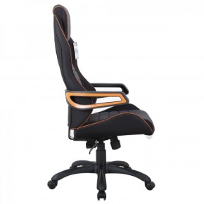 Кресло компьютерное BRABIX Techno Pro GM-003 (ткань черное/серое, вставки оранжевые) 531813 в Ишиме - ishim.ok-mebel.com | фото 3