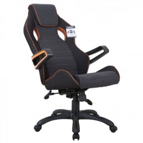 Кресло компьютерное BRABIX Techno Pro GM-003 (ткань черное/серое, вставки оранжевые) 531813 в Ишиме - ishim.ok-mebel.com | фото 8