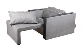 Кресло-кровать Милена с подлокотниками (серый) Велюр в Ишиме - ishim.ok-mebel.com | фото 2