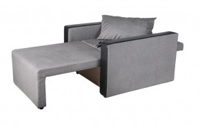 Кресло-кровать Милена с подлокотниками (серый) Велюр в Ишиме - ishim.ok-mebel.com | фото 3