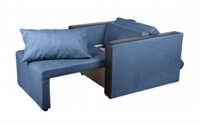 Кресло-кровать Милена с подлокотниками (синий) Велюр в Ишиме - ishim.ok-mebel.com | фото 2