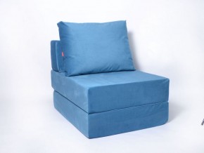 Кресло-кровать-пуф бескаркасное Окта (Велюр) в Ишиме - ishim.ok-mebel.com | фото