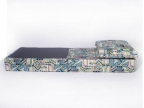 Кресло-кровать-пуф бескаркасное Окта (Велюр принт 2) в Ишиме - ishim.ok-mebel.com | фото 8