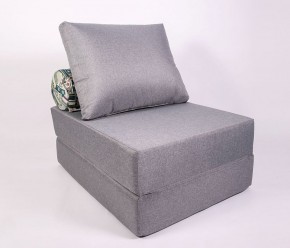 Кресло-кровать-пуф бескаркасное Прайм (Серый) в Ишиме - ishim.ok-mebel.com | фото