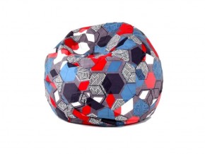 Кресло-мешок Мяч M (Geometry Slate) в Ишиме - ishim.ok-mebel.com | фото