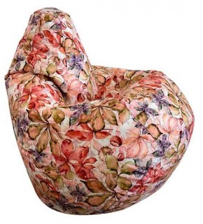 Кресло-мешок Цветы L в Ишиме - ishim.ok-mebel.com | фото