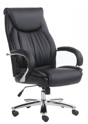 Кресло офисное BRABIX "Advance EX-575" (хром/экокожа/черное) 531825 в Ишиме - ishim.ok-mebel.com | фото 1