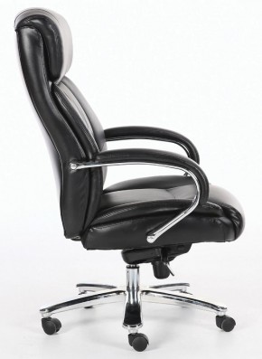 Кресло офисное BRABIX "Direct EX-580" (хром/рециклированная кожа/черное) 531824 в Ишиме - ishim.ok-mebel.com | фото 3