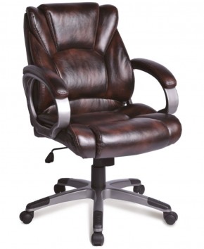 Кресло офисное BRABIX "Eldorado EX-504" (коричневое) 530875 в Ишиме - ishim.ok-mebel.com | фото 1