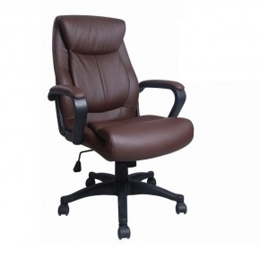 Кресло офисное BRABIX "Enter EX-511" (экокожа/коричневая) 531163 в Ишиме - ishim.ok-mebel.com | фото 1