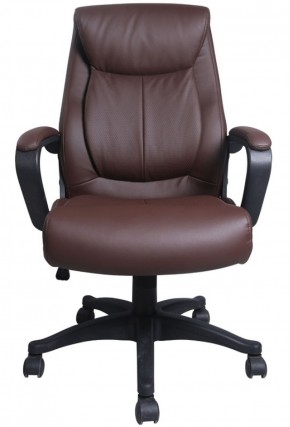 Кресло офисное BRABIX "Enter EX-511" (экокожа/коричневая) 531163 в Ишиме - ishim.ok-mebel.com | фото 3