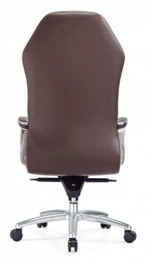 Кресло руководителя Бюрократ _AURA/BROWN коричневый в Ишиме - ishim.ok-mebel.com | фото 5