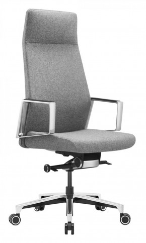 Кресло руководителя Бюрократ _JONS/CASHGREY серый в Ишиме - ishim.ok-mebel.com | фото