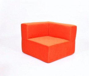 Кресло-угловое-модуль бескаркасное Тетрис 30 (Оранжевый) в Ишиме - ishim.ok-mebel.com | фото