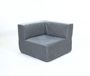 Кресло-угловое-модуль бескаркасное Тетрис 30 (Серый) в Ишиме - ishim.ok-mebel.com | фото