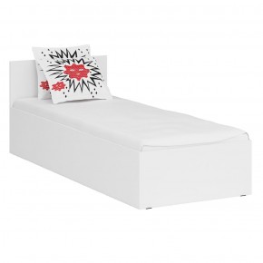 Кровать 0800 + Пенал Стандарт, цвет белый, ШхГхВ 83,5х203,5х70 + 45х52х200 см., сп.м. 800х2000 мм., без матраса, основание есть в Ишиме - ishim.ok-mebel.com | фото 7