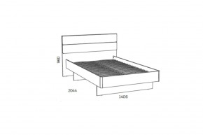 Кровать 1200х2000 "Морти" НМ 041.20 Х с основанием в Ишиме - ishim.ok-mebel.com | фото 7