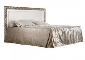 Кровать 2-х спальная (1,4 м) Тиффани штрих-лак/серебро (ТФКР140-1) в Ишиме - ishim.ok-mebel.com | фото