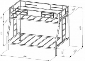 Кровать двухъярусная «Гранада» в Ишиме - ishim.ok-mebel.com | фото 5