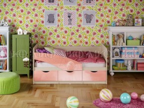 Кровать Бабочки (Розовый металлик) 1600 в Ишиме - ishim.ok-mebel.com | фото 1