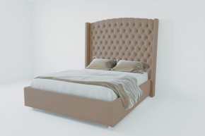 Кровать Берлин ЛЮКС с ПМ 900 (велюр серый) в Ишиме - ishim.ok-mebel.com | фото 2