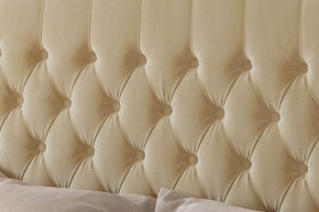 Кровать Берлин с ПМ 2000 (экокожа бежевая) в Ишиме - ishim.ok-mebel.com | фото 3