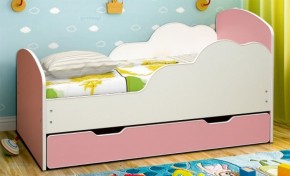 Кровать детская Облака №1 (800*1600) ЛДСП в Ишиме - ishim.ok-mebel.com | фото