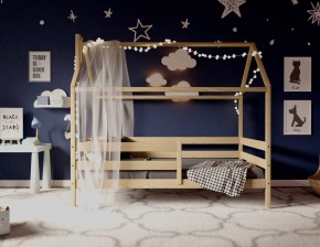 Кровать-домик 80*160 без покраски в Ишиме - ishim.ok-mebel.com | фото 3